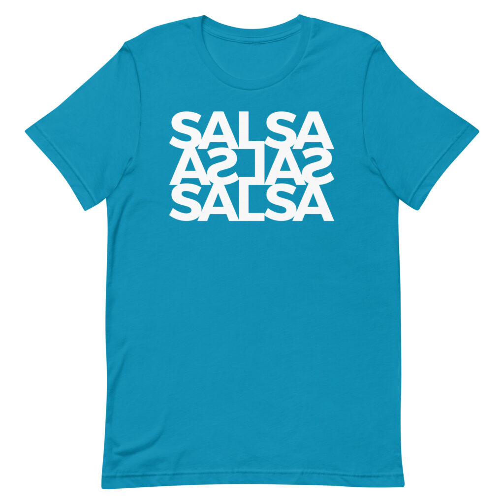 Salsa Salsa Salsa - Women's Salsa Dancing T-Shirt - Salsa Vida