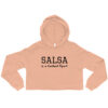 Salsa Is A Contact Sport - Crop-Hoodie