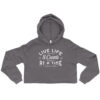 Live Life 8 Counts At A Time - Sweat à capuche court
