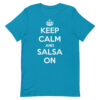 Keep Calm and Salsa On - T-shirt de salsa pour homme