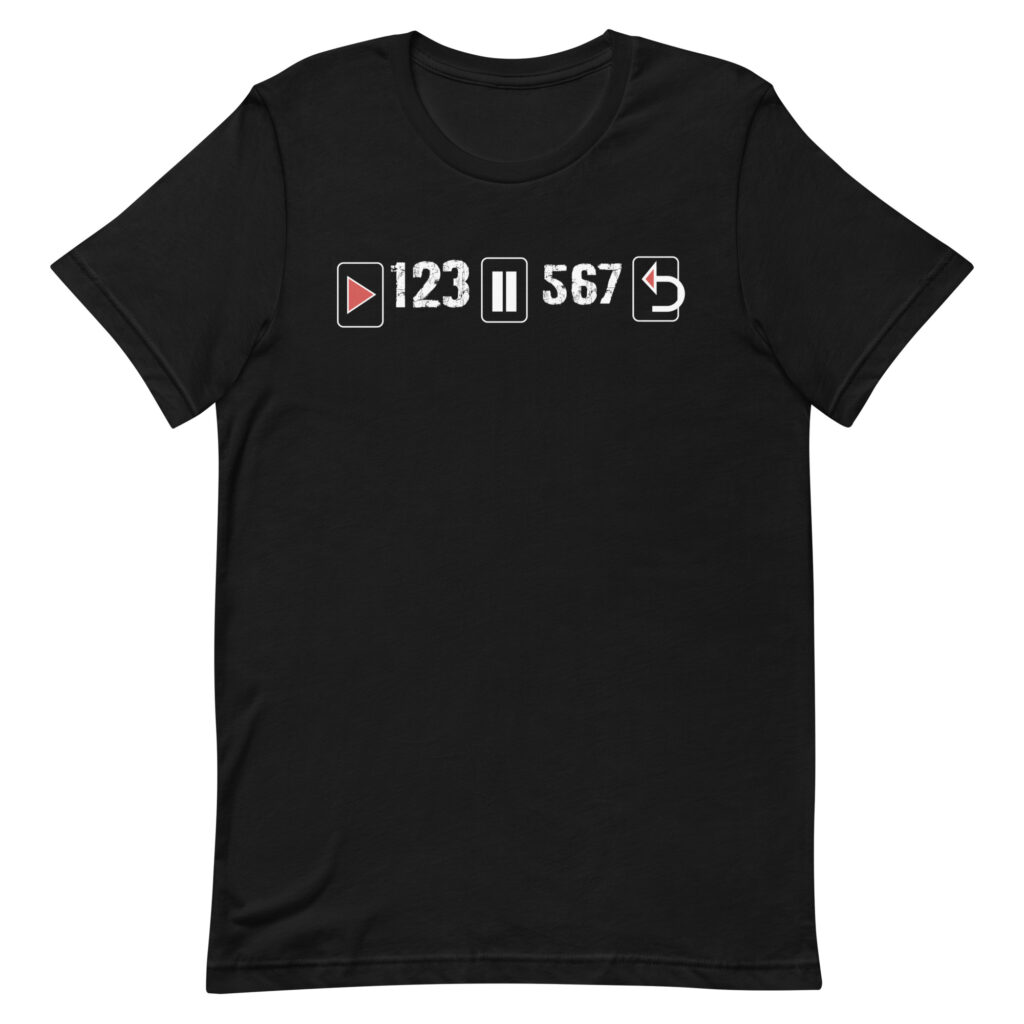 Salsation Round Neck T−Shirt ！ unisex-staple-t-shirt-black-