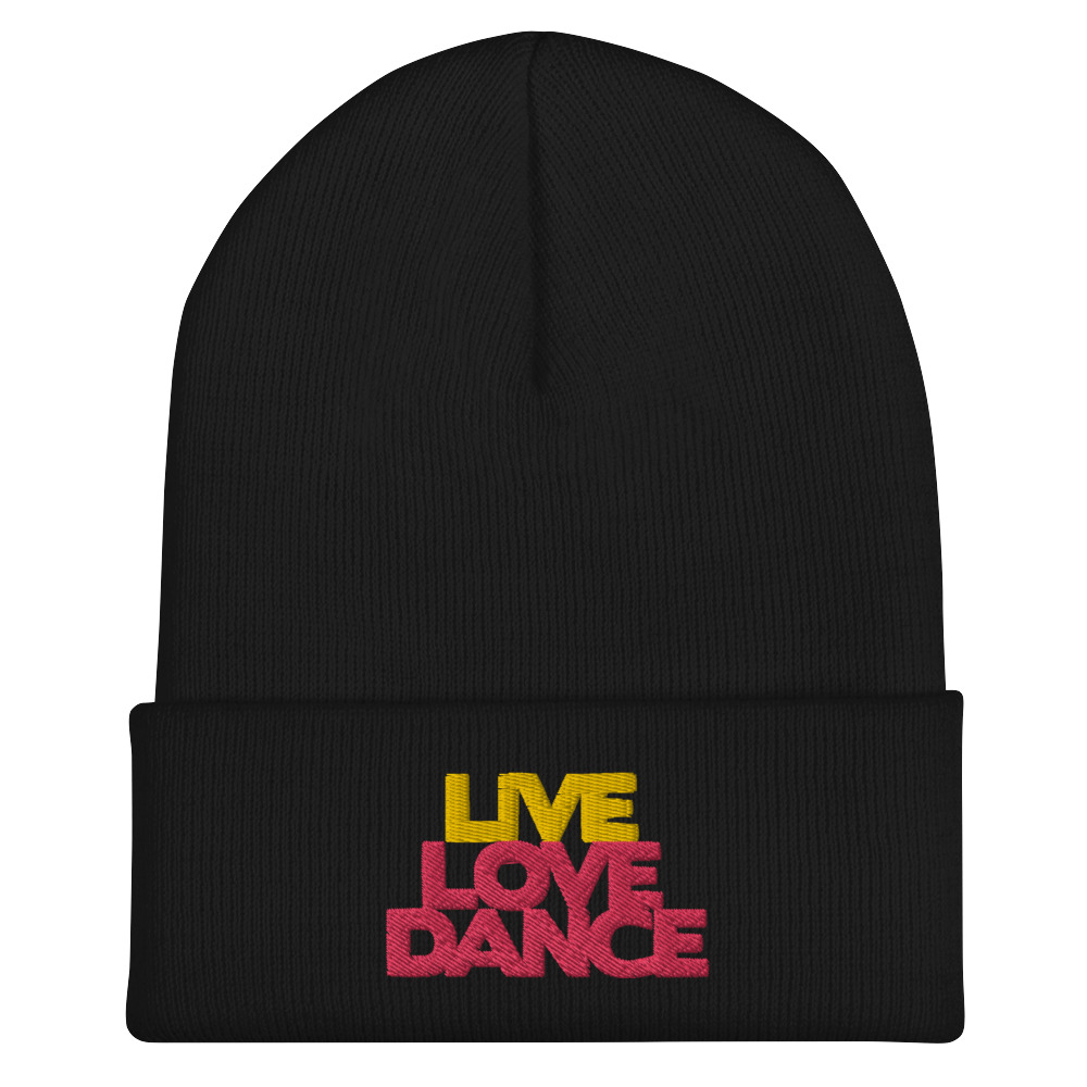 Live Love Dance – Cuffed Beanie