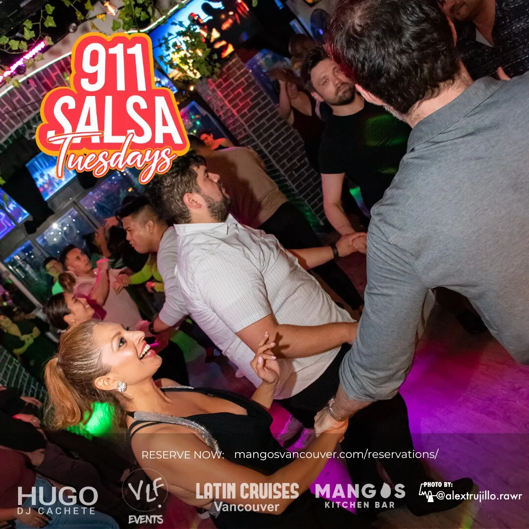911 Salsa Tuesdays at Mangos Kitchen Bar