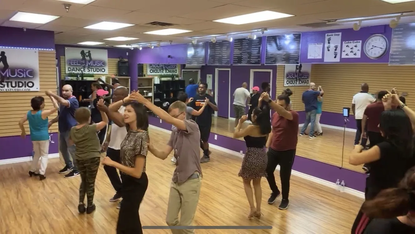 Feel The Music Weekly Latin Dance Classes