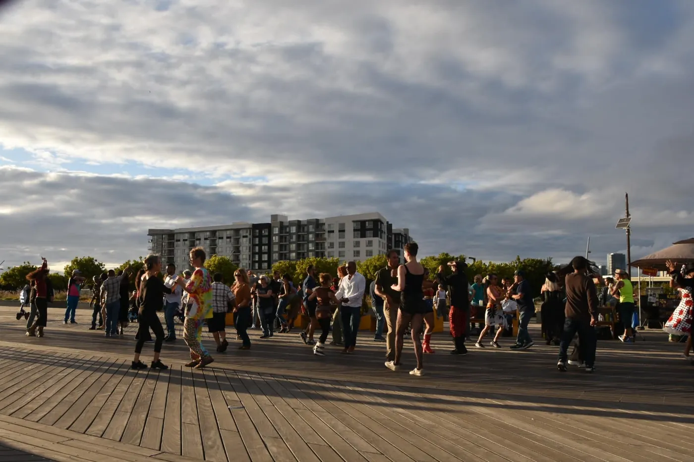 Salsa at Coney Island Boardwalk