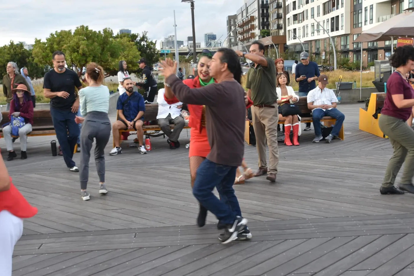 Salsa at Coney Island Boardwalk