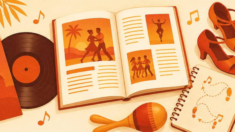 Bailarines de salsa y lugares de viaje