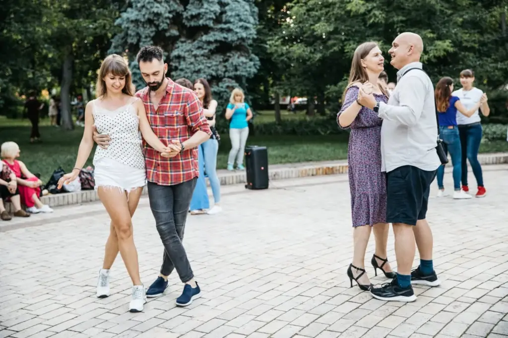 Latin Dance Open Air at Shevchenko Park Kyiv