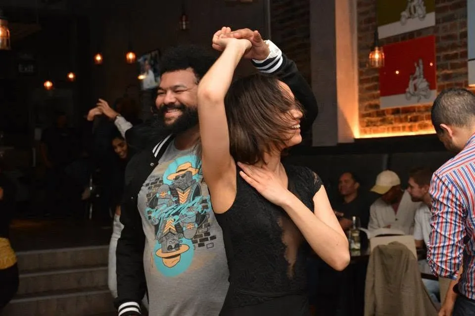 Salsa Dancing at Brussels Dance Project