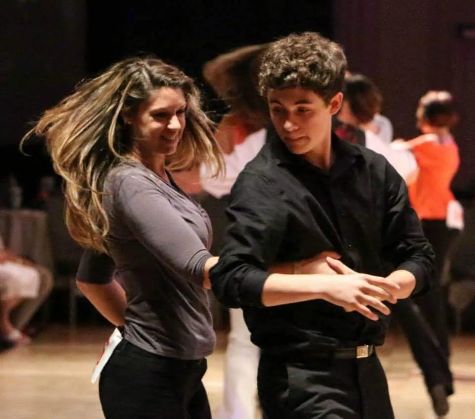 Salsa Dancing at Brussels Dance Project