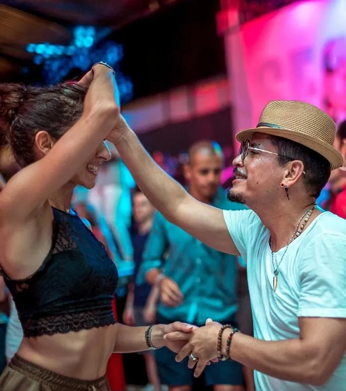Salsa Dancing at Brussels Dance Project
