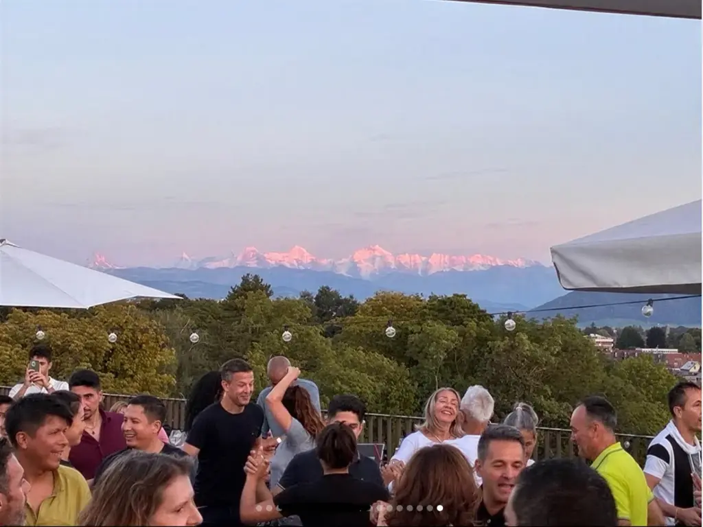 Salsabove Rooftop Party in Bern