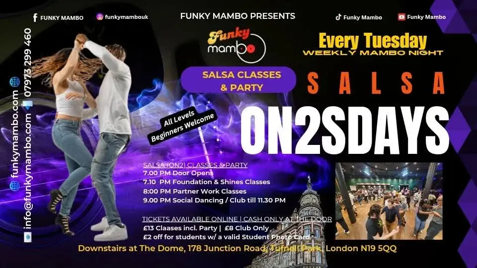 Funky Mambo Salsa On2sdays