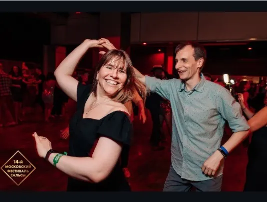 Official Moscow Salsa Festival website and 15th-festival hero image 2026
