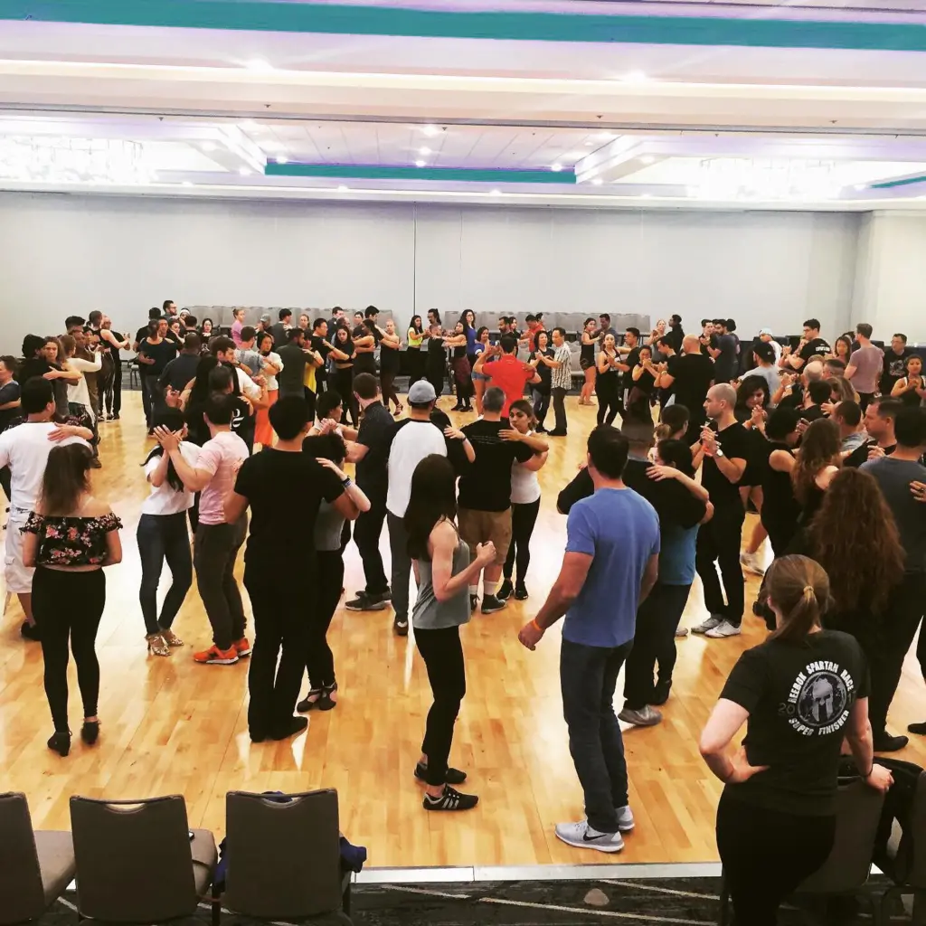 Workshop di ballo di coppia al San Francisco International Bachata Festival