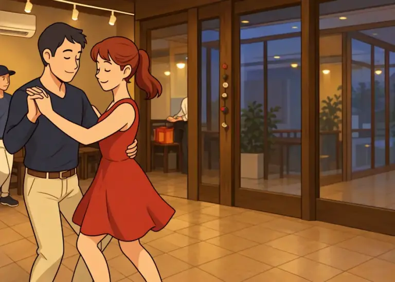 Usapra Salsa Übung bei Gohanya Usagi
