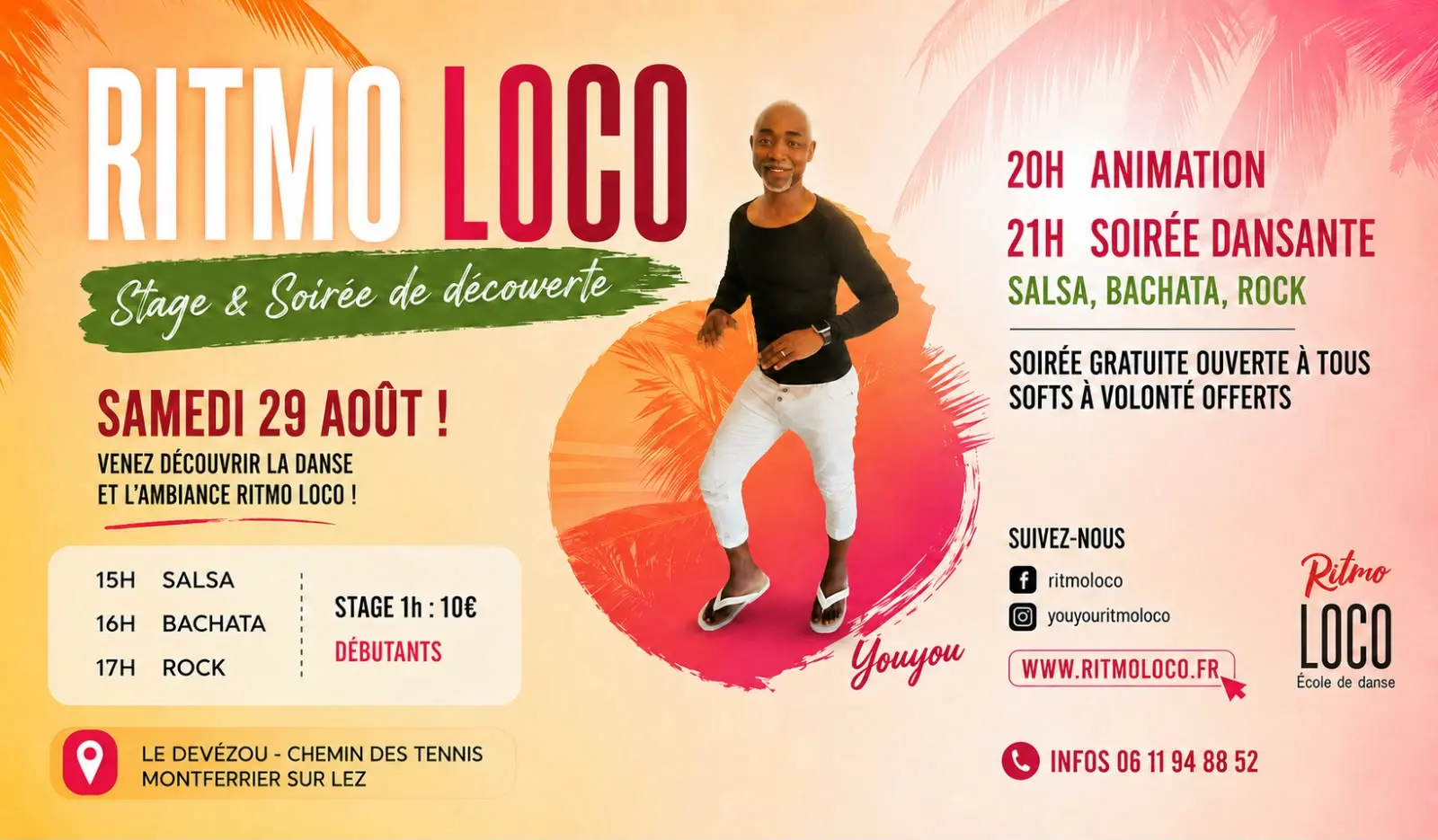 Ritmo Loco – Workshop per principianti e festa di scoperta