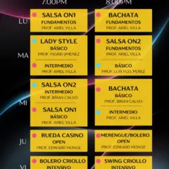 Cours de Salsa et Bachata au Dinastía Dance Center