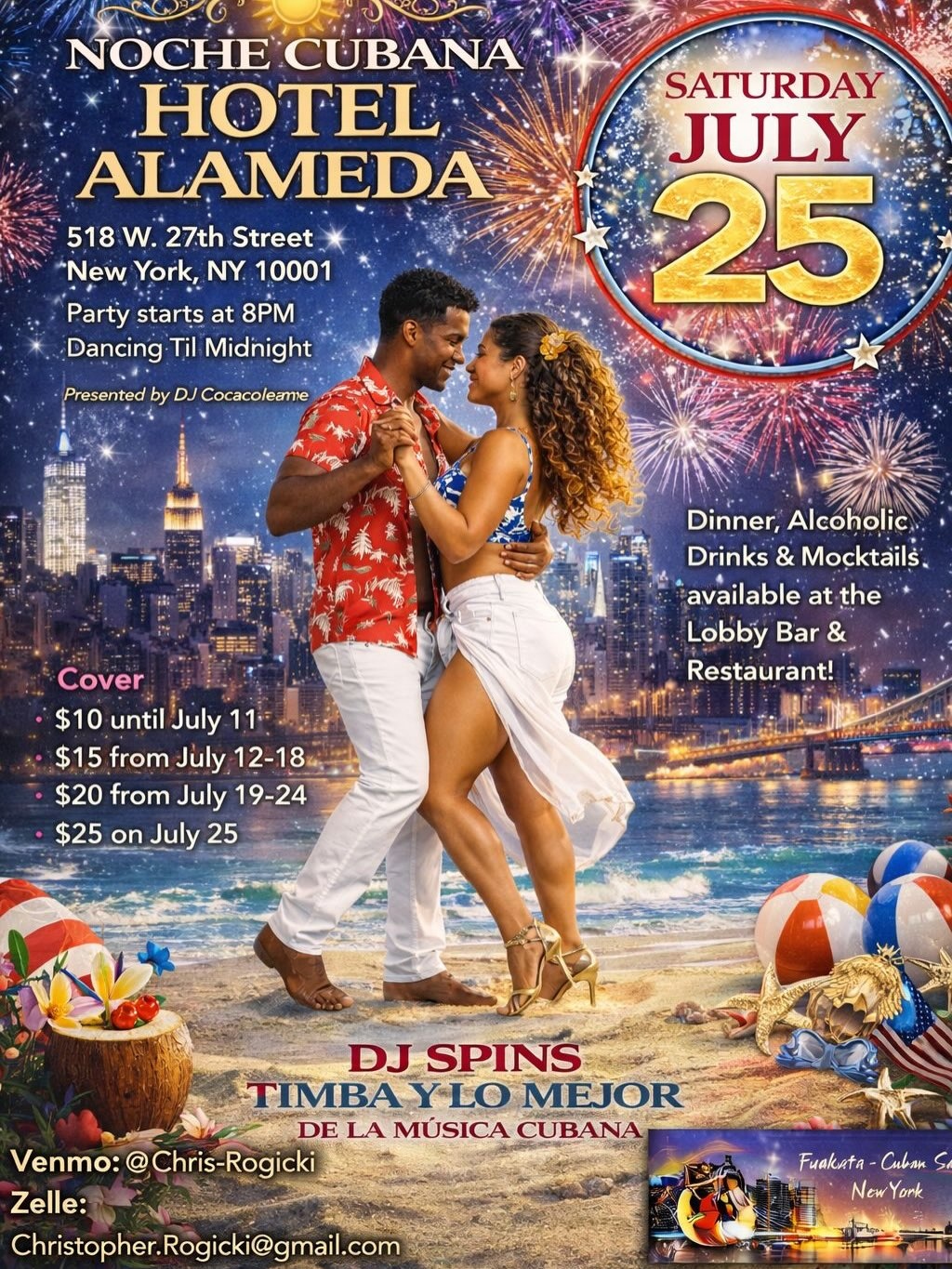 Summer Noche Cubana Salsa