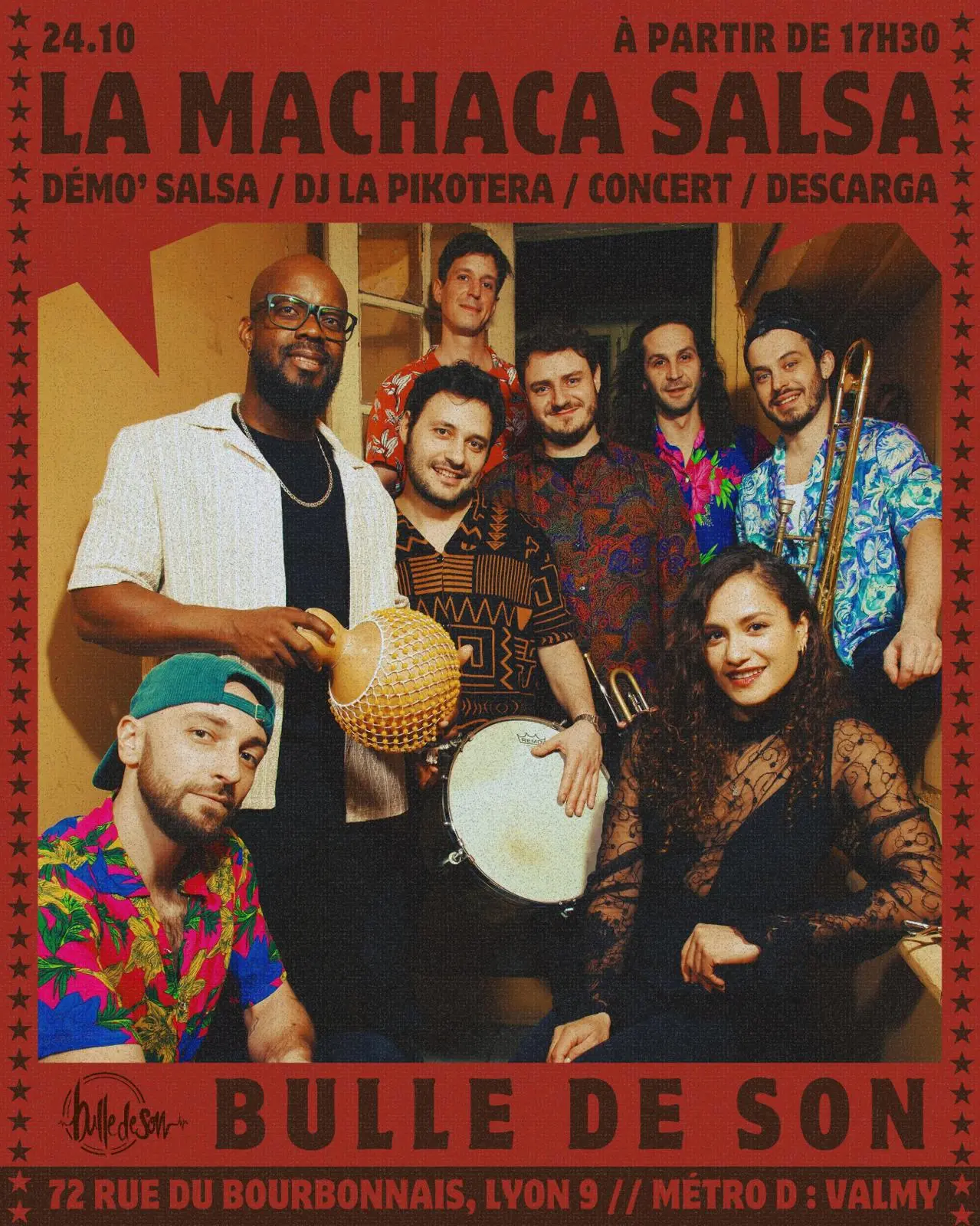 Salsa-Nacht bei Bulle de Son mit La Machaca und La Pikotera