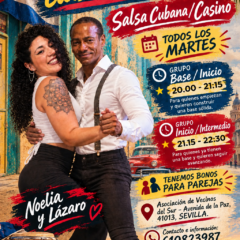 Clases de Salsa Cubana y Casino con Noelia y Lázaro