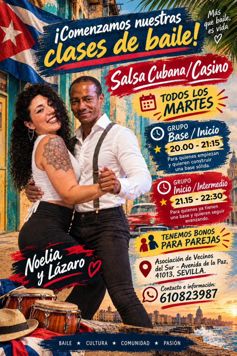 Cuban Salsa and Casino Classes with Noelia y Lázaro