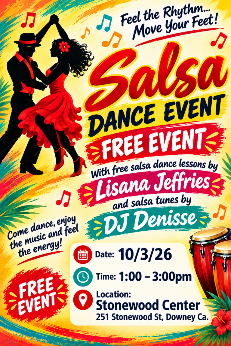 Lezioni di Salsa gratuite e Social al Stonewood Center