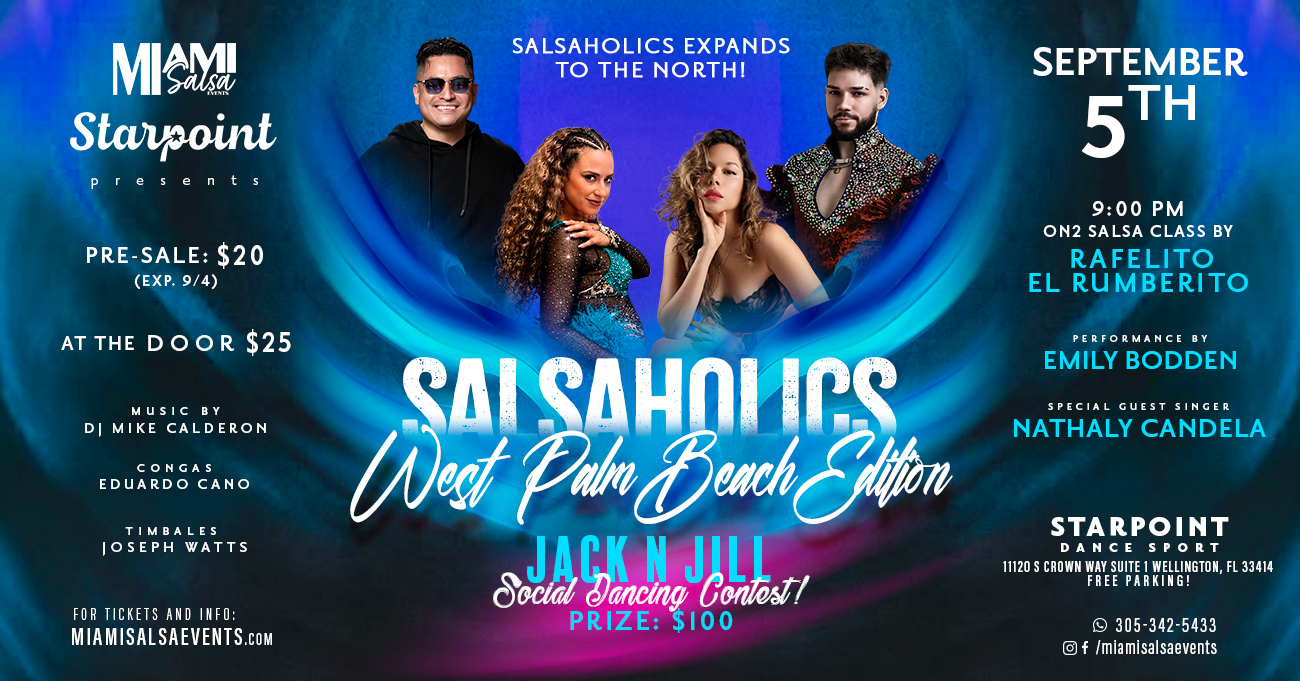 Salsaholics: West Palm Beach Ausgabe bei Starpoint