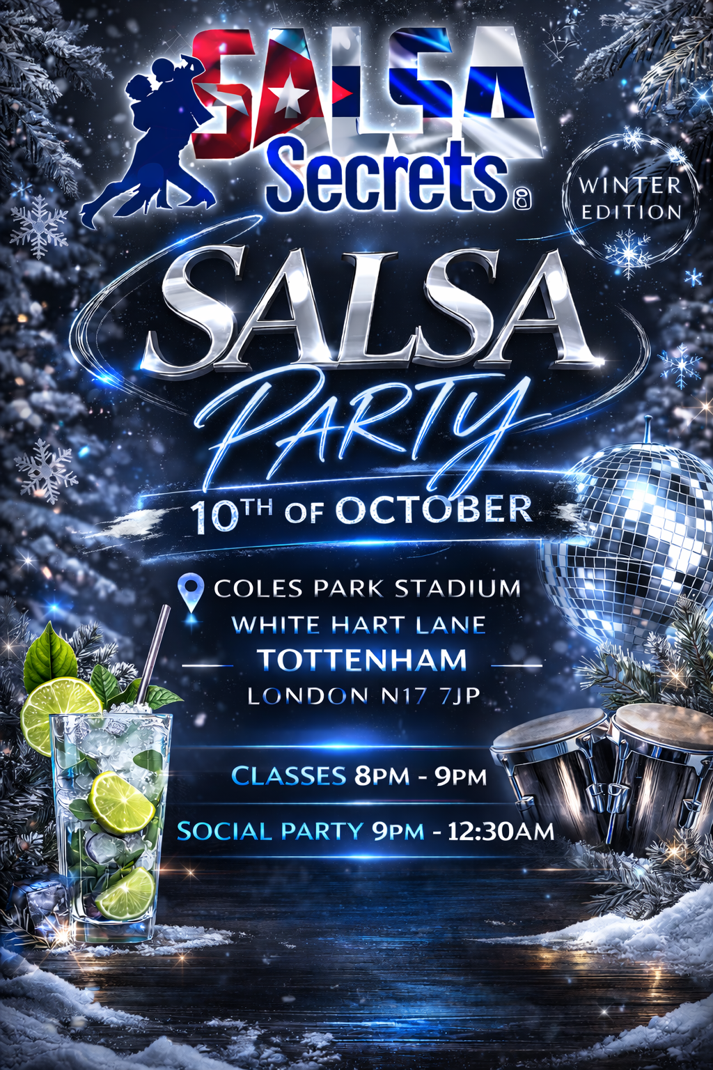 Salsa Geheimnisse Partynacht
