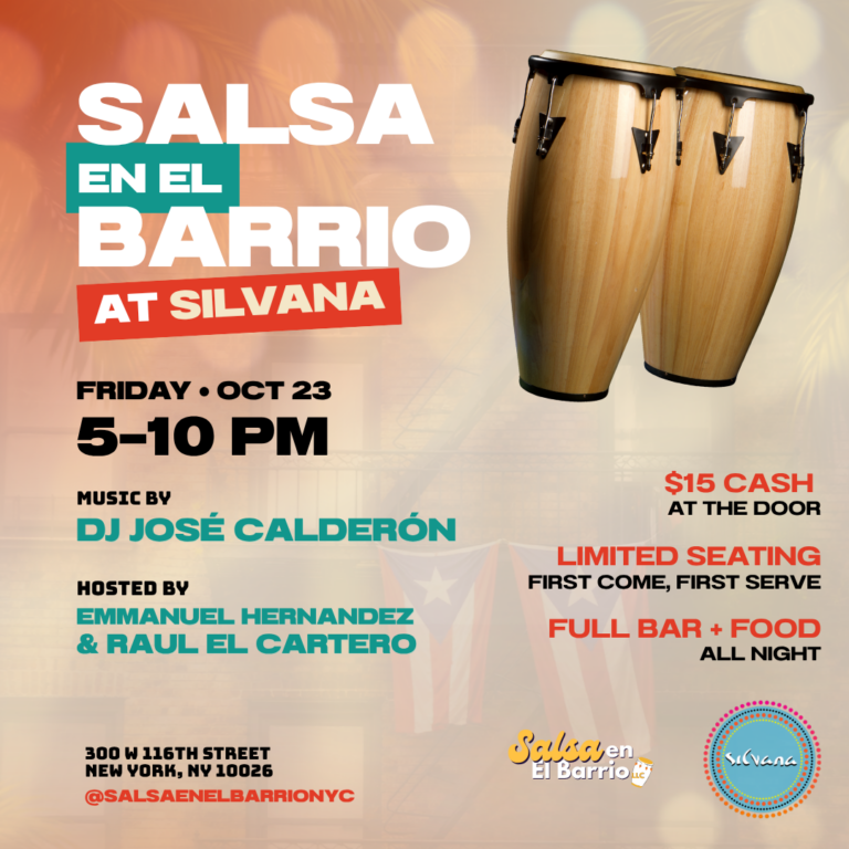 Salsa en El Barrio a Silvana