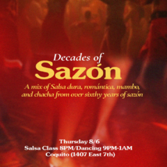 Décadas de Sazón