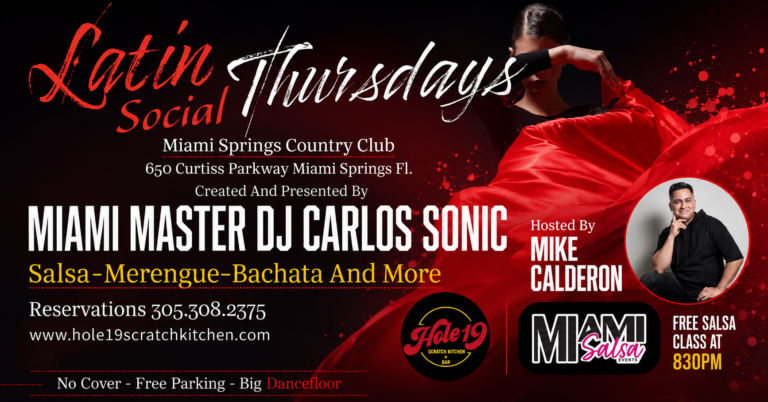 Latin Social Thursdays at Hole 19 Scratch Kitchen + Bar