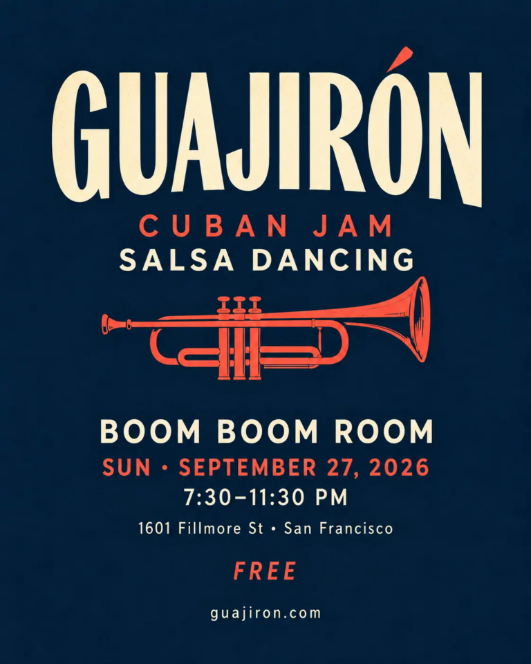 Cuban Jam with Guajirón at Boom Boom Room