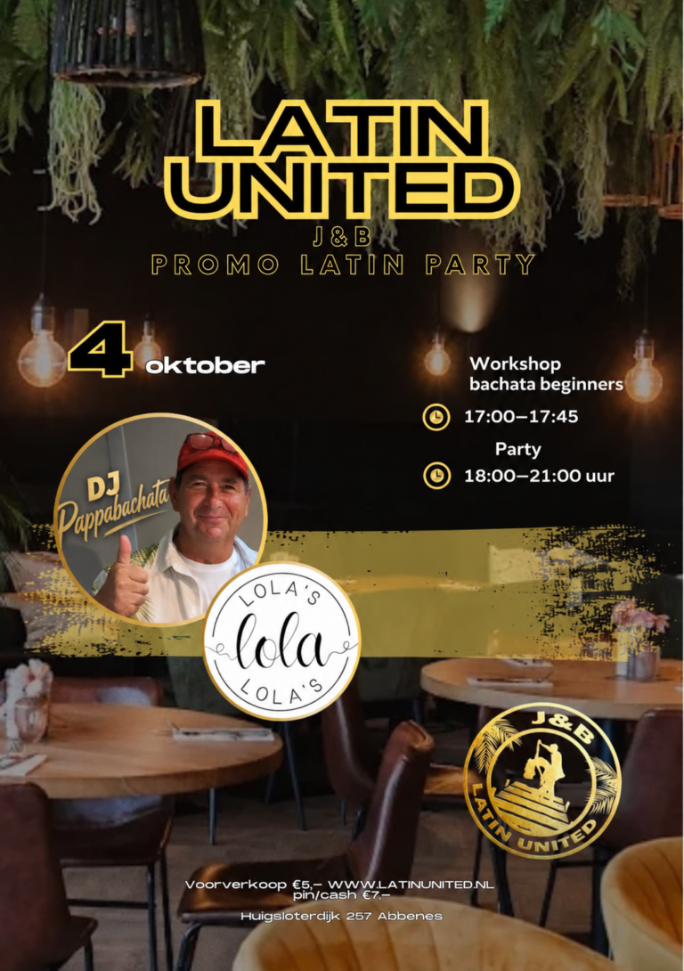 Promo Matinée Latina di Domenica di Lola